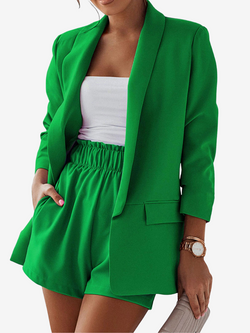 CARERRA OVERSIZED BLAZER JACKET-GREEN