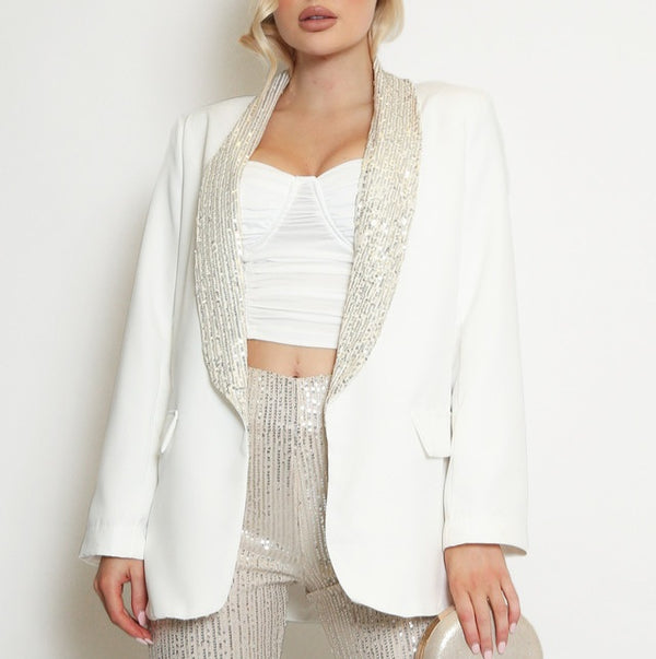 SEQUIN LEPELS BLAZER