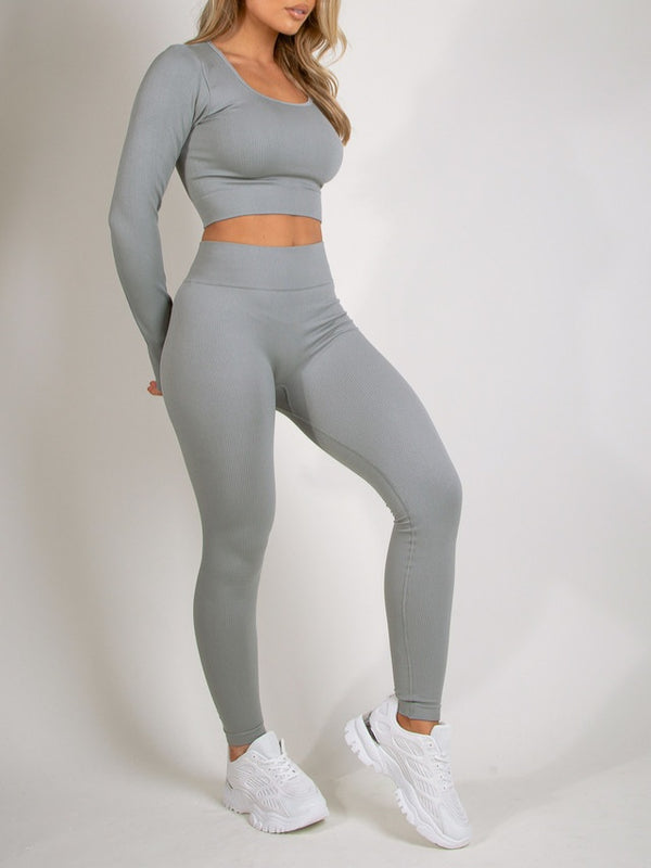 Long Sleeve Gym Set