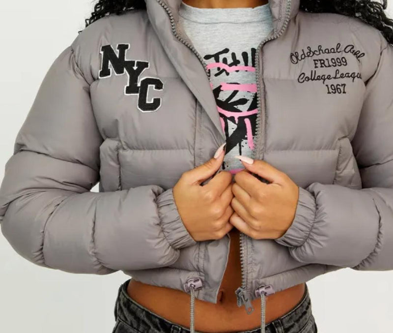 Cropped Puffer Jacket