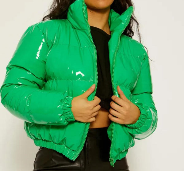 Cropped Puffer Jacket