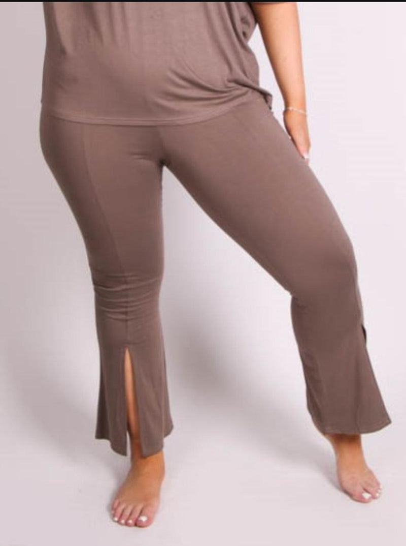 SPLIT FRONT TROUSERS (CURVACEOUS)