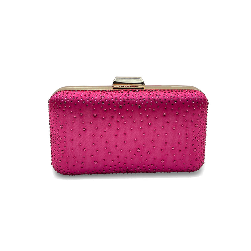 Diana Diamante Detailed Clutch Bag