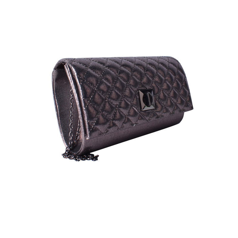 Eleanor Quilted Shimmer Crossbody Bag