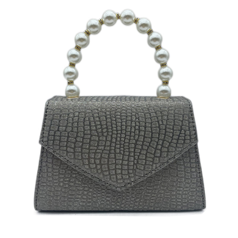 Lois Pearl Handle Shoulder Bag