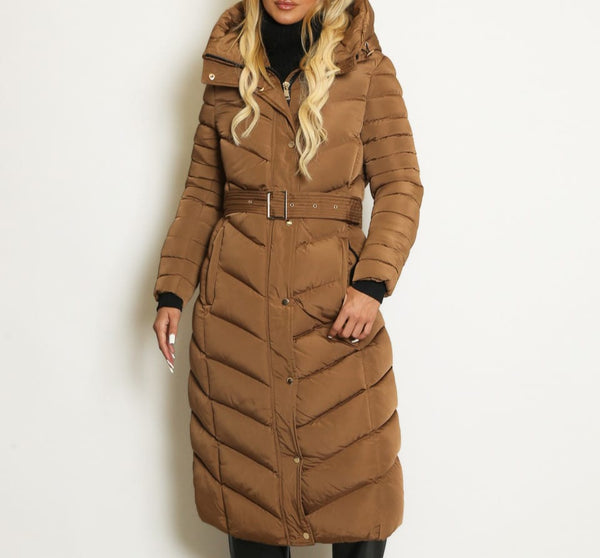 Long-line Padded Puffer Coat