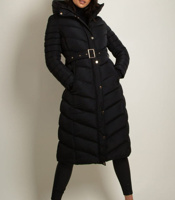 Long-line Padded Puffer Coat