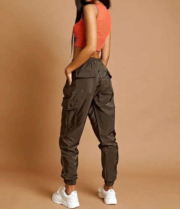 Lightweight Shell Cargo Joggers