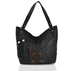 Miai Double Tassel Shopper Bag