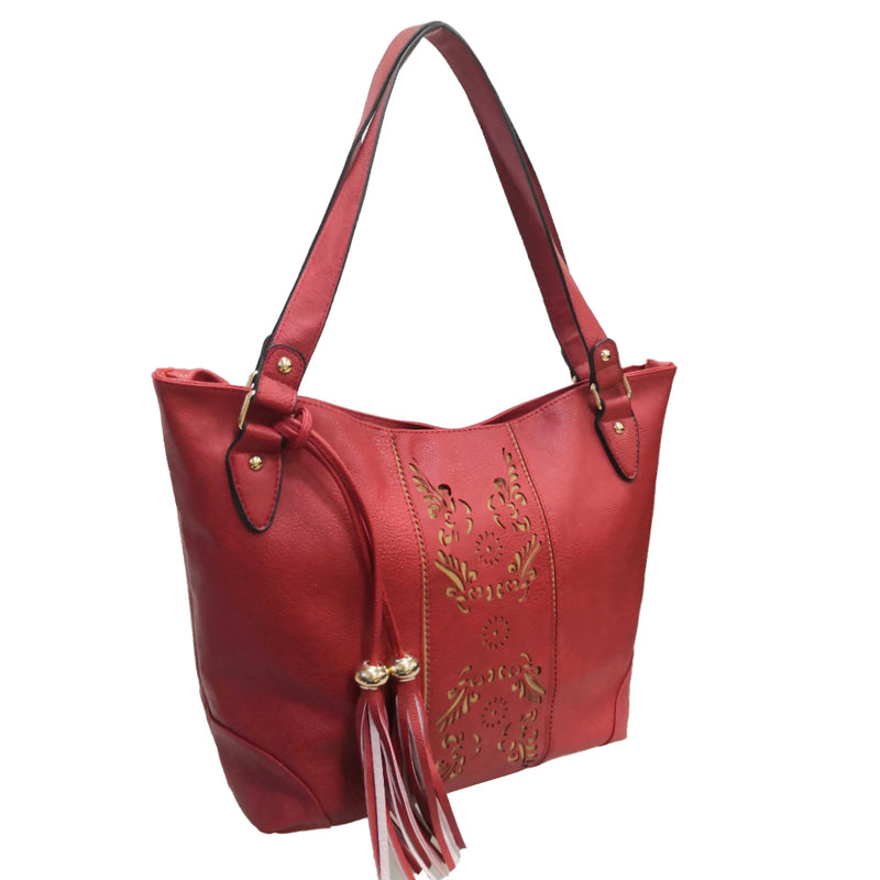 Miai Double Tassel Shopper Bag