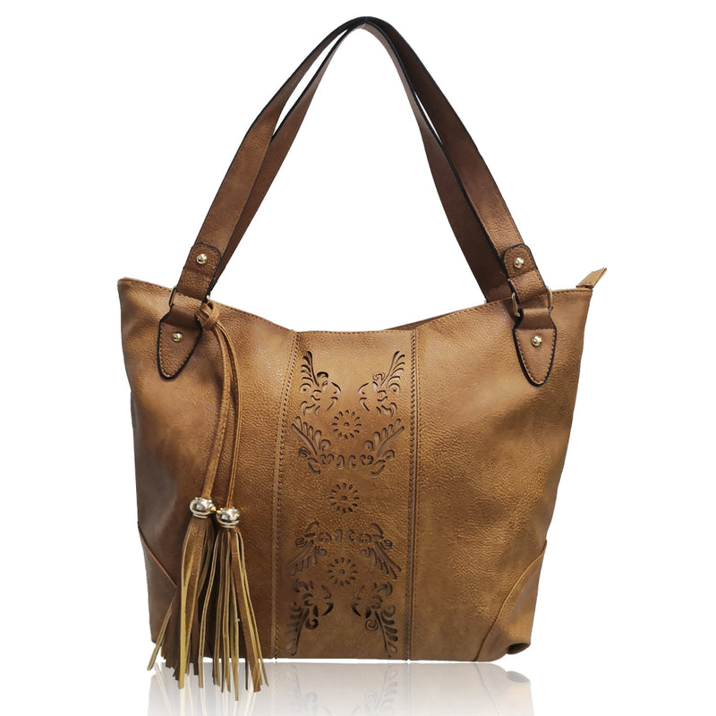 Miai Double Tassel Shopper Bag